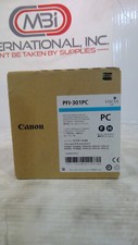 Genuine Canon PFI-301PC Photo Cyan Inkjet Cartridge 1490B001AA, 1490B001