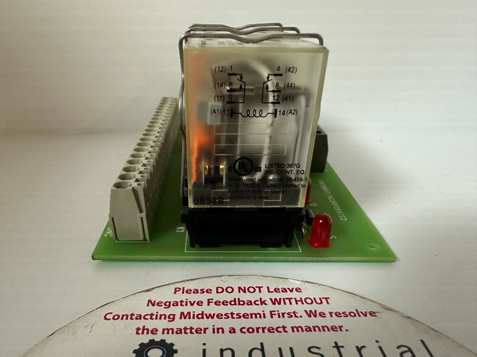 Fm Guard NEW CINCINNATI 822367 / 821293 REV C FM GUARD INTERFACE ID: 100302CI ...