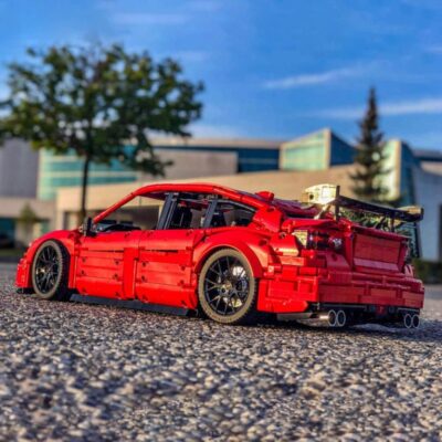 MOC-79953 Rally Car modell Tech Theme Building Blocks Set /Red 3817 Stück