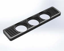 Volvo 940 Three Gauge Center Pod