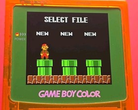 Super Mario Bros Deluxe Game Boy Color Nintendo GBC Authentic No Save Bowser