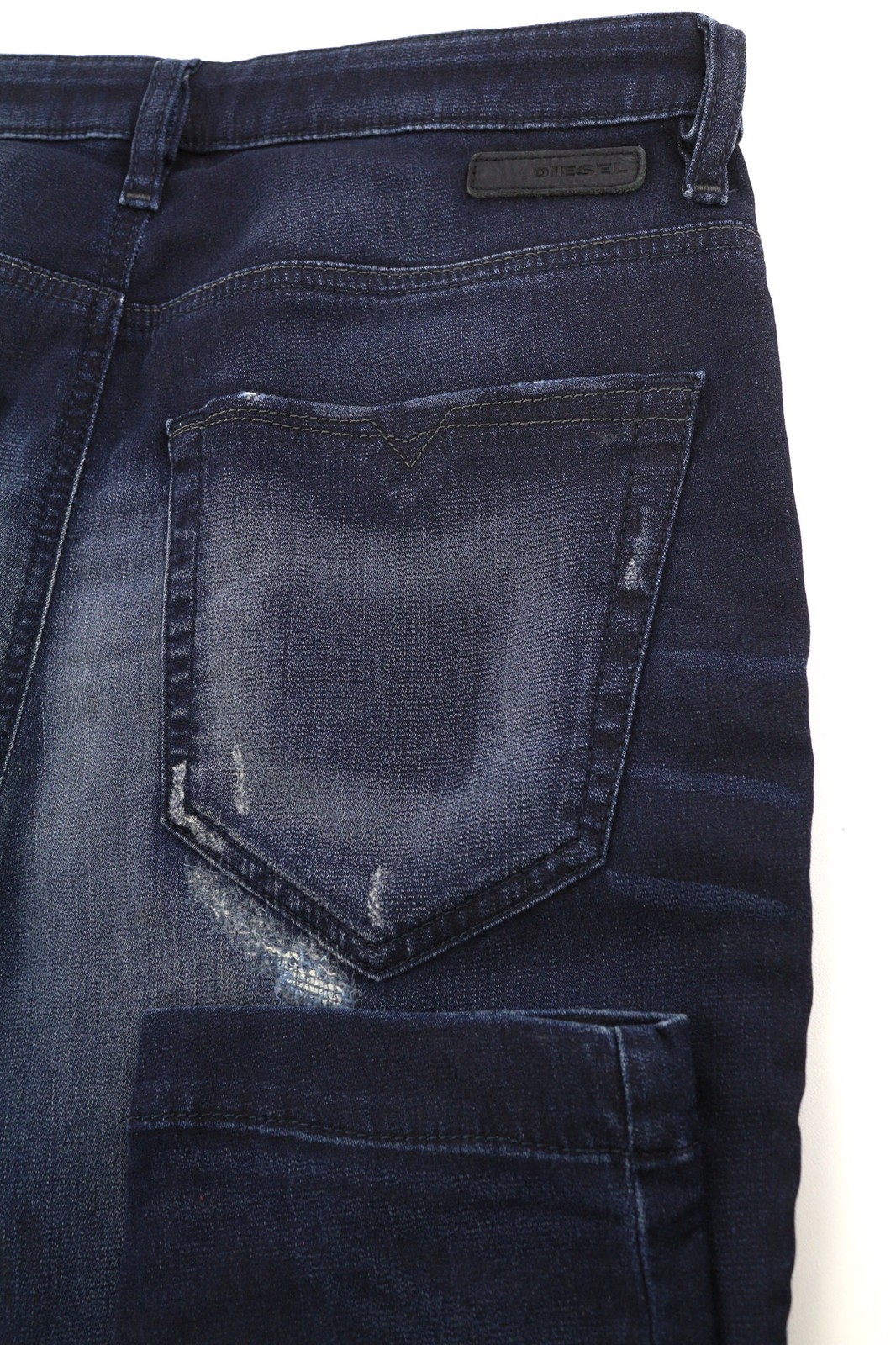 Diesel Eazee-Ne 0662K Women's Jeans W25 Jogg Distressed Torn Slim RRP235 image 5
