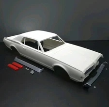 RC Car 1967 Mercury Cougar - 1:10 Scale - Model 1/10 Body Shell 3D Printed