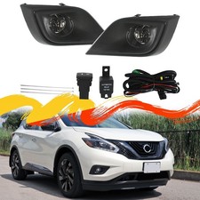 Par de luces antiniebla con biseles e interruptor y cableado para Nissan Murano NI2593122 2015-2018