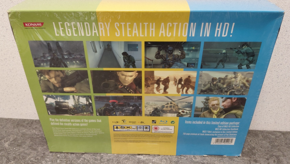 METAL GEAR SOLID Hd Collection Limited Edition Sony Playstation 3 (Ps3) Uk Occas EUR 279,99 - ES