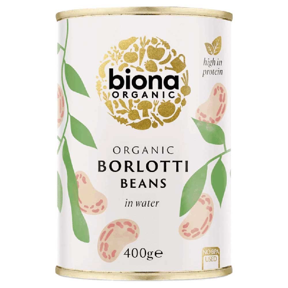Biona Organic Borlotti Beans 400g