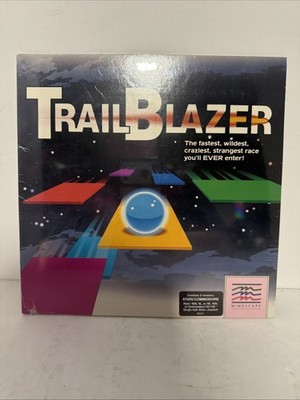 Trailblazer by Mindscape for Commodore 64 / 128 & Atari * Brand New & Sealed