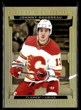 2022-23 Upper Deck Tim Hortons Gold Etchings Johnny Gaudreau Calgary Flames