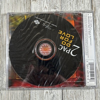 2Pac – Do For Love CD Single 1997 Hip Hop Jive Interscope Records