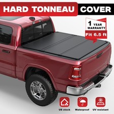 6.4ft 6.5ft Hard Truck Bed Tonneau Cover For 2002-2026 Dodge Ram 1500 2500 3500