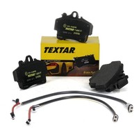 Textar 2193702 BremsbeläGe + Wako FüR Porsche Boxster (986) 2.5 + 2.7 Vorne