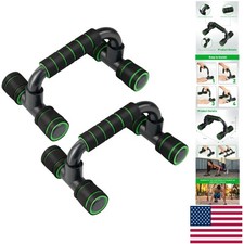 Lightweight Portable Push Up Bars with Sweat-Absorbing Grip - Fitness Made Easy