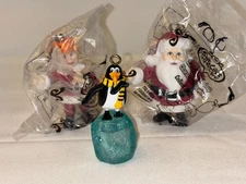 Santa Claus Coming Town Figure Ornaments Sears 2007 Rankin Bass Santa's Workshop