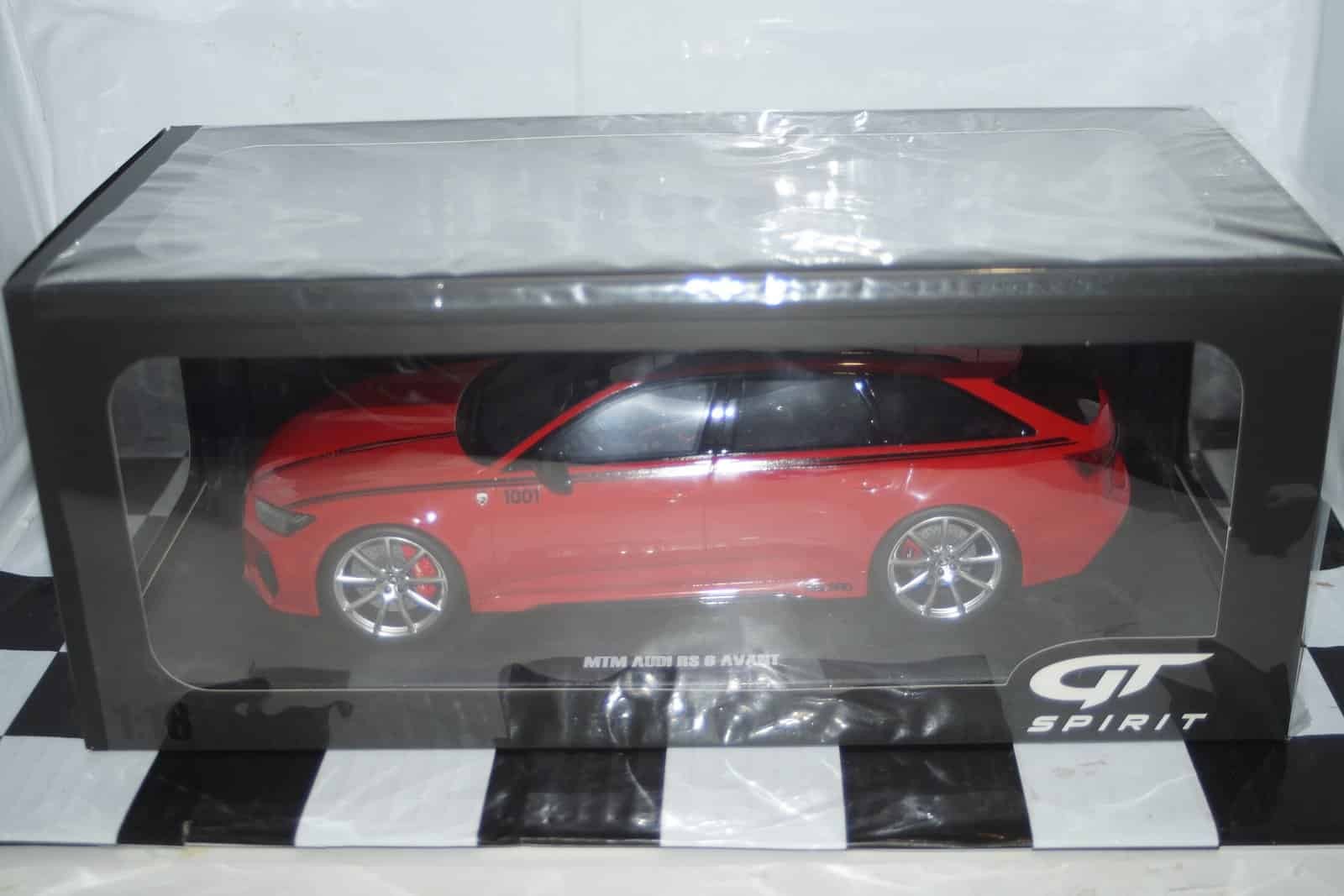 GT Spirit Audi RS6 MTM Estate in Red 1:18 Resin GT432