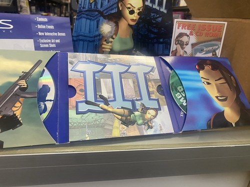 Tomb Raider III Trapezoid Big Box (2-Disc Windows PC Video Game, 1998) Eidos - Picture 6 of 12