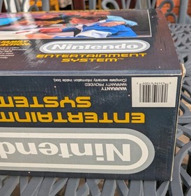 NES BOXED NINTENDO CONSOLE SYSTEM NM duck hunt and gun
