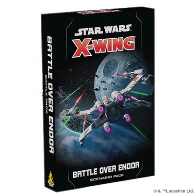 Star Wars X Wing Miniatures Game: Battle Over Endor Scenario Pack - New!