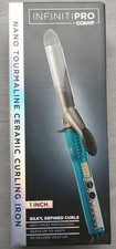 Infiniti Pro Conair Nano Tourmaline Ceramic Curling Iron 1" NEW CD107TPN BONUS
