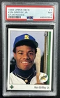 KEN GRIFFEY JR. PSA 7 1989 UPPER DECK #1 STAR ROOKIE RC MARINERS 9354