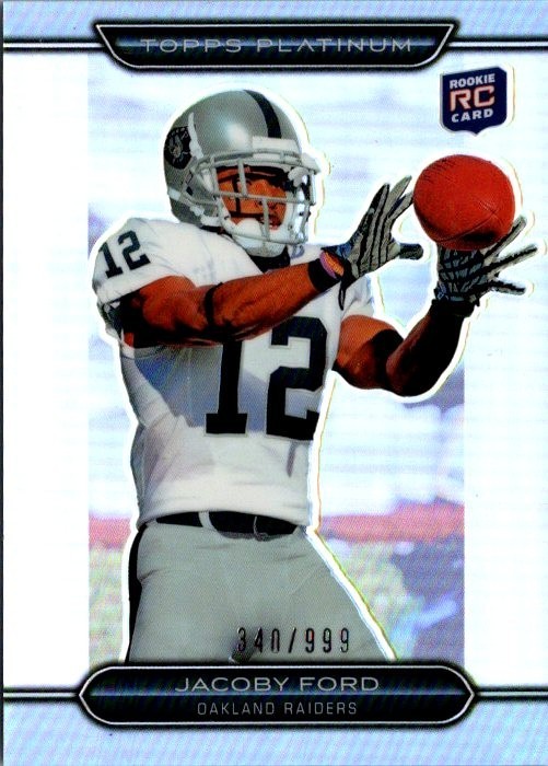 Jacoby Ford Topps Platinum #142 Refractor