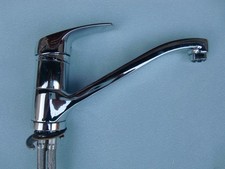 Kludi Topara Küchenarmatur Spüle Einhebelmischer Armatur Küche chrom Niederdruck