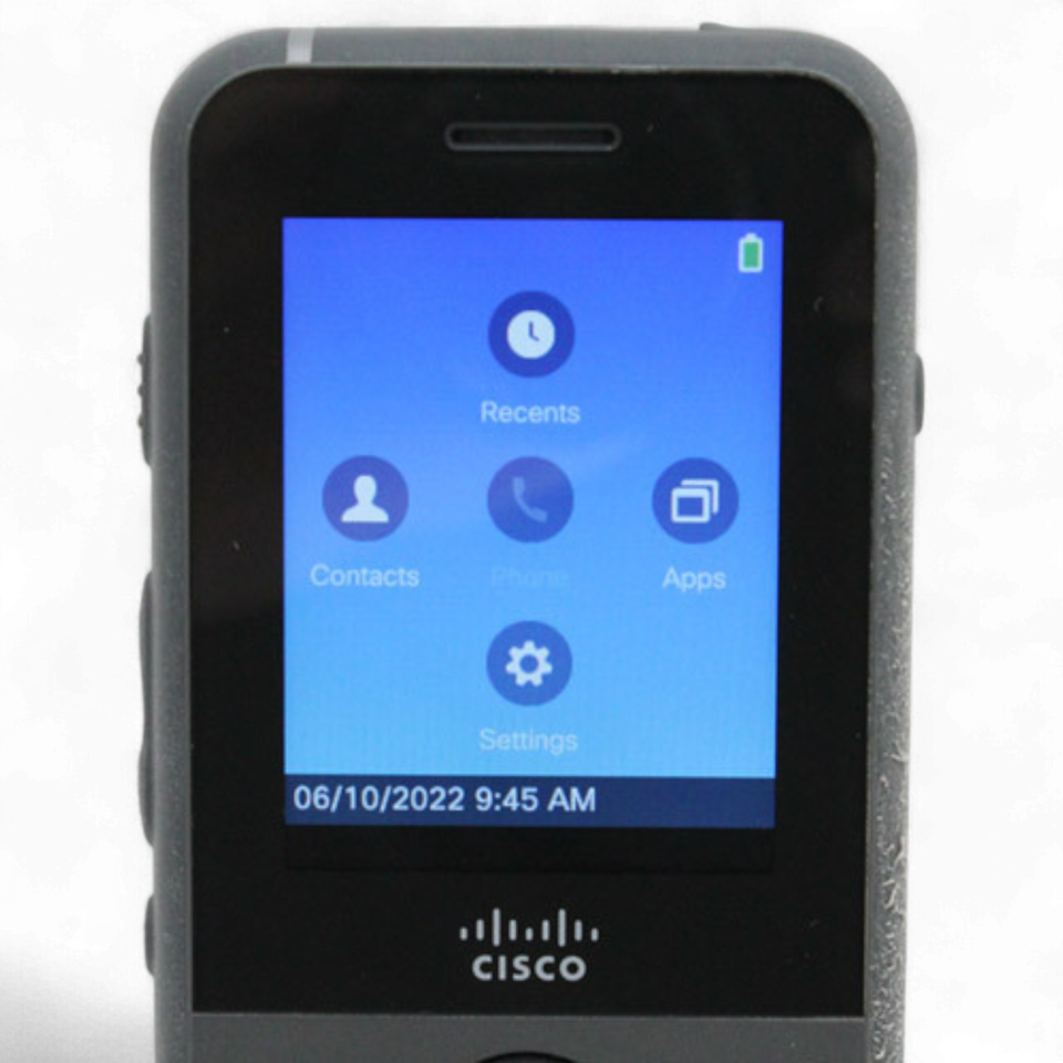 Cisco CP-8821-K9 Telefono VoIP Wireless IP Con Batteria – Usato, Garanzia 1 Mese