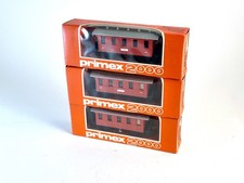 3x Primex 4584 - Personenwagen - Spur H0 (OVP)