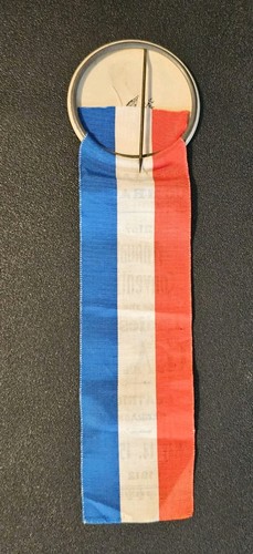 1912 Ladies of the G.A.R. 21st Annual Convention Pinback & Ribbon Beatrice, NE - Picture 6 of 8