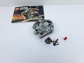 LEGO STAR WARS 75193- MILLENNIUM FALCON MICROFIGHTER- 100% COMPLETE W/INSTR.