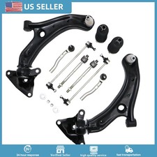 Pack Of 10 Front Lower Control Arm Ball Joints Sway Bar For 09-14 Honda Fit 1.5l
