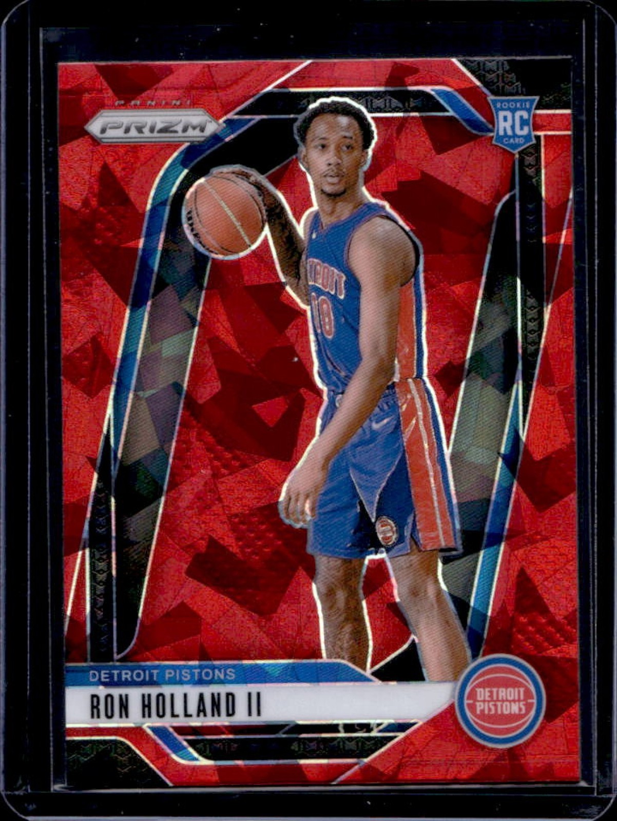 2024-25 Prizm Ron Holland II RC Red Ice Rookie #269 Pistons