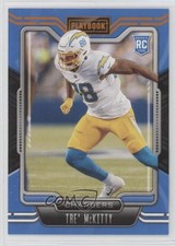 2021 Panini Playbook Rookie Orange Tre' McKitty #176 0y59