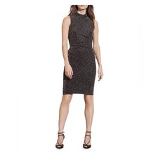 Lauren Ralph Lauren Black Metallic Dress