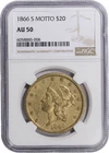 1866-S Liberty Double Eagle — photo from another recent sale