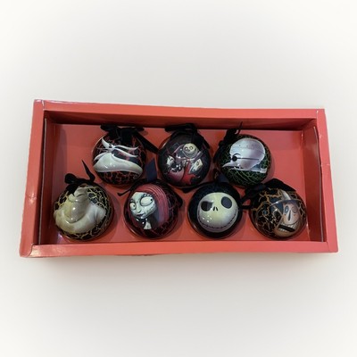 Disney Store Nightmare Before Christmas Ornament Set, New 2008