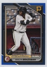 2024 Bowman Draft Blue 76/150 Bralyn Brazoban #BD-124 17f8