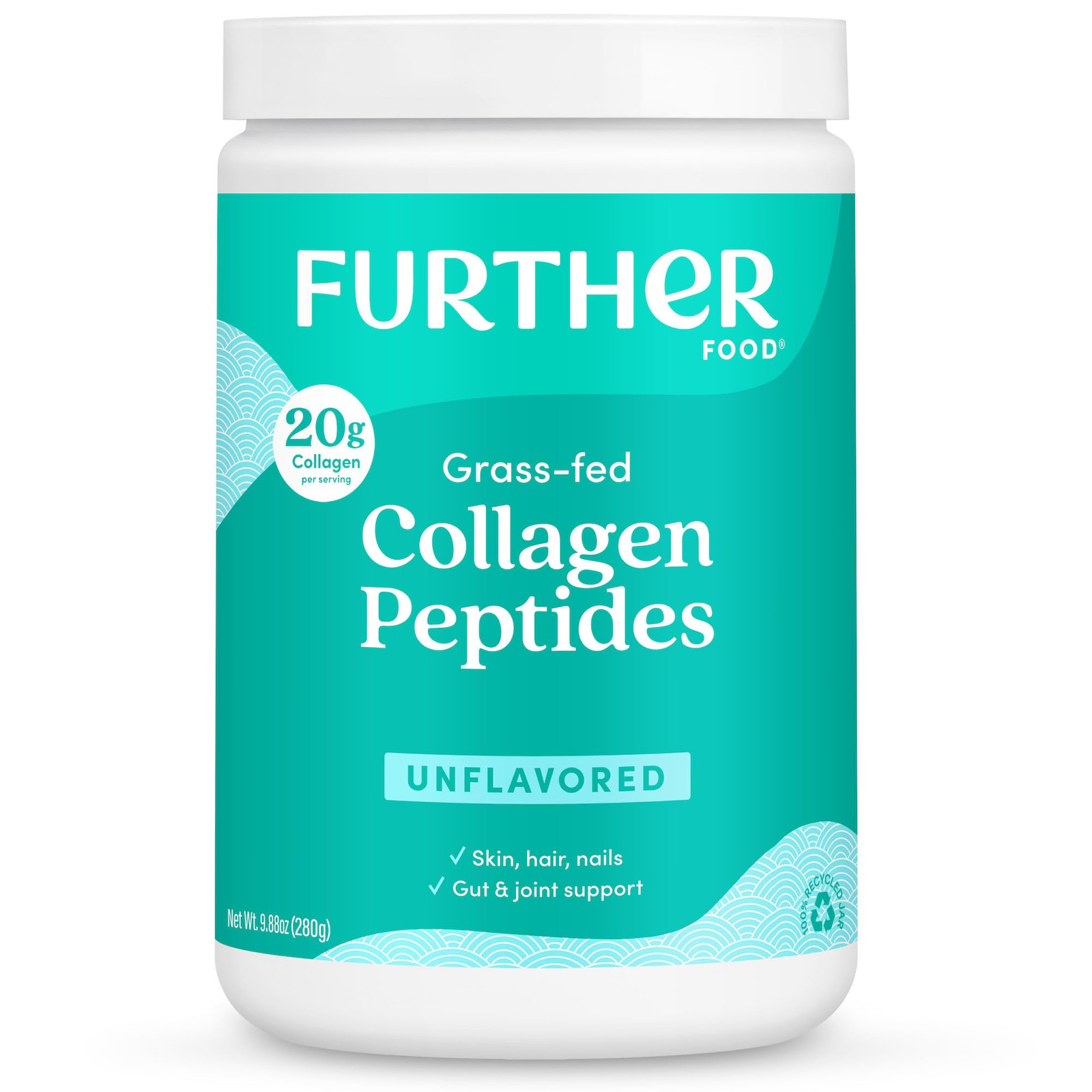 Unflavored Collagen Peptides , Grass-Fed Pasture-Raised Hydrolyzed Type 1 & 3...