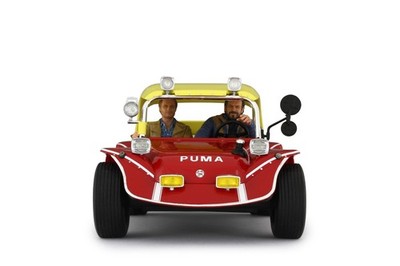 LAUDORACING-MODELS 1:18 Bud Spencer, Terence Hill & Puma Dune Buggy 1972 LM128A1