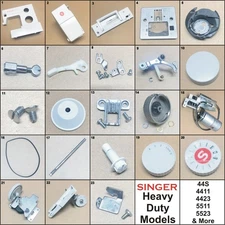 SINGER HEAVY DUTY USED PARTS IN GOOD CONDITION FITS 44S, 4411, 4423, 5511, 5523