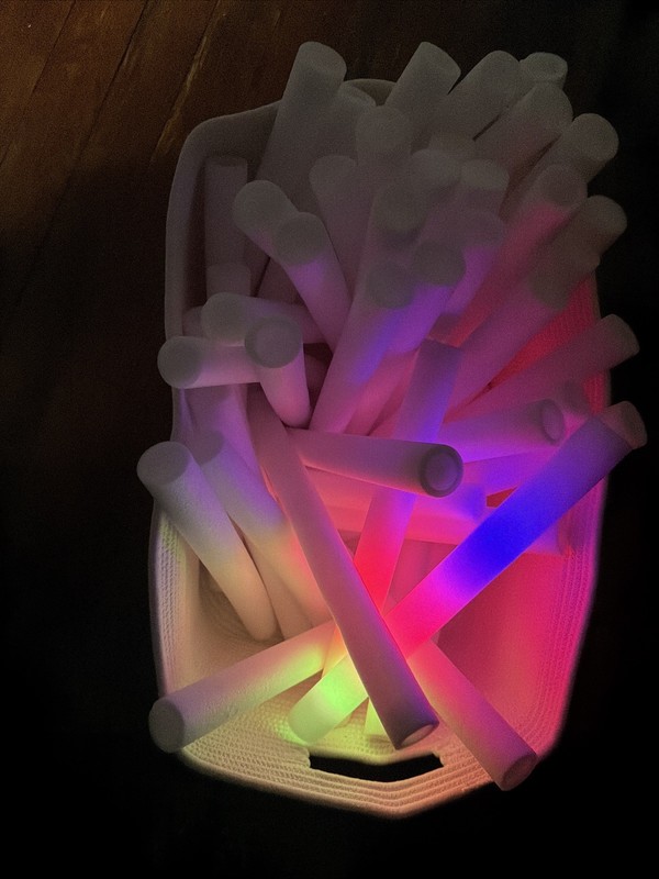 Wedding Foam Glow sticks Approximately 45 Count