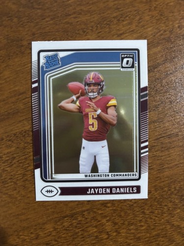 ✨ 2024 Donruss Optic Jayden Daniels Rated Rookie RC #248 Commanders