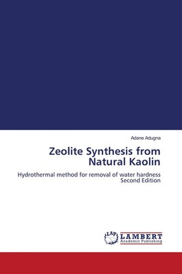 Zeolite Synthesis from Natural Kaolin Adane Adugna Taschenbuch Englisch 2025