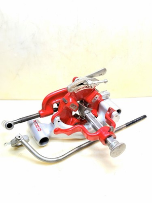 #ad #ad Ridgid 300 Carriage Pipe Cutter Reamer 811 Die Handle Fully Refurbished #2 $899.99