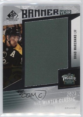 2023 SP Game Used Edition Banner Year Winter Classic Brad Marchand #BYWC-BM 1k1s
