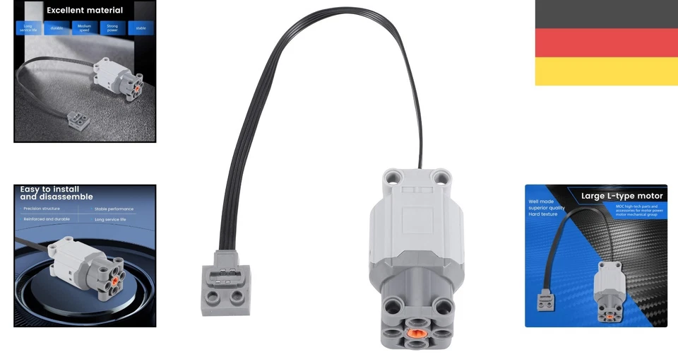 Technik Power Functions L Motor 88003 Für Lego Motor Bausteinteile Zubehör DIY - Bild 3 von 4