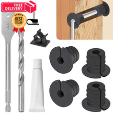 Starlink Cable Grommet Routing Kit for 3/4 inch Wall kit, Black