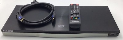 Samsung BD-E6500 Blu-Ray 3D 1080P HD Disc Player With Built-in Wi-Fi + Remote