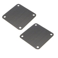 5-20Pcs 40x40mm Cuttable PVC PC Fan Dust Filter Dustproof Computer Mesh Cover M