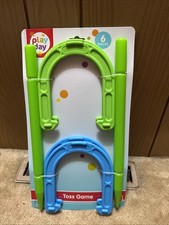 Play Day Plastic Horseshoe Game Set Outdoor Fun Ages 3 New