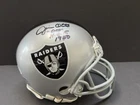 Jim Otto Signed Raiders Mini Helmet BAS Beckett Witnessed Auto HOF 1980 Raiders